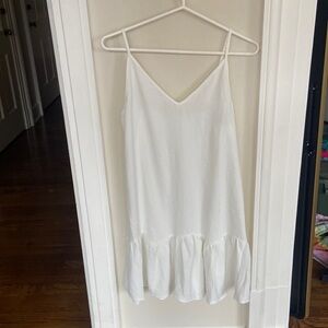 Flowy swim coverup